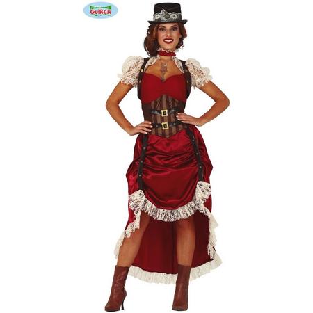 Steampunk Kostuum | Historisch Steampunk Leeds | Vrouw | Maat 42-44 | Carnaval kostuum | Verkleedkleding